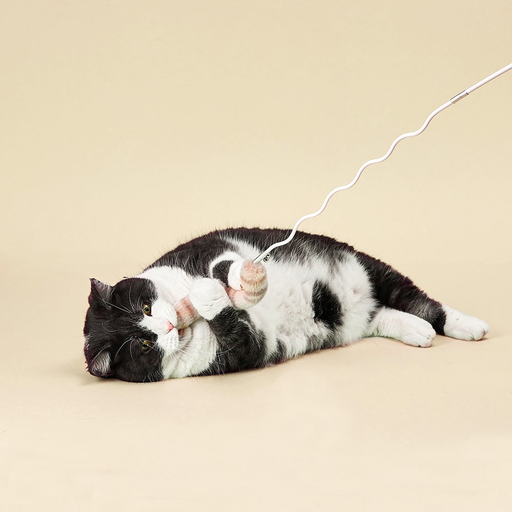 Stick Cat Toy, Bendable Design